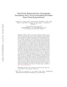 TractCloud: Registration-free tractography parcellation with a novel
  local-global streamline point cloud representation