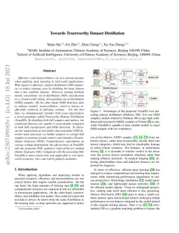 Towards Trustworthy Dataset Distillation