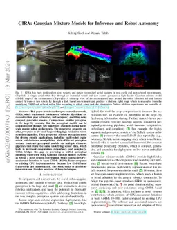 GIRA: Gaussian Mixture Models for Inference and Robot Autonomy