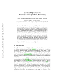 Localized Questions in Medical Visual Question Answering