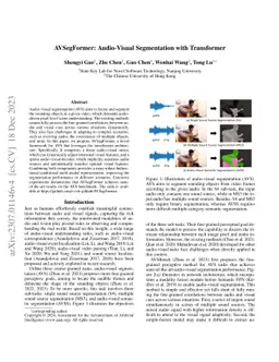 AVSegFormer: Audio-Visual Segmentation with Transformer