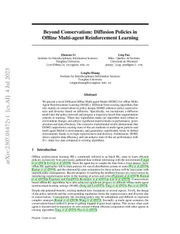 Beyond Conservatism: Diffusion Policies in Offline Multi-agent
  Reinforcement Learning