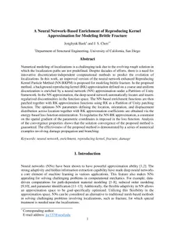 A Neural Network-Based Enrichment of Reproducing Kernel Approximation
  for Modeling Brittle Fracture
