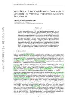 VertiBench: Advancing Feature Distribution Diversity in Vertical
  Federated Learning Benchmarks