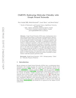 ChiENN: Embracing Molecular Chirality with Graph Neural Networks