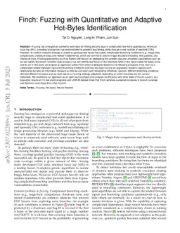 Fuzzing with Quantitative and Adaptive Hot-Bytes Identification