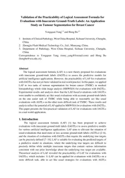 Validation of the Practicability of Logical Assessment Formula for
  Evaluations with Inaccurate Ground-Truth Labels