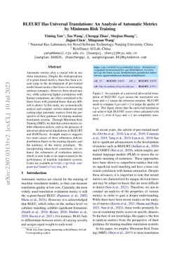 BLEURT Has Universal Translations: An Analysis of Automatic Metrics by
  Minimum Risk Training