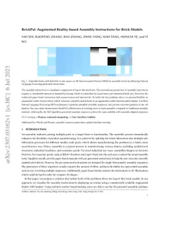 BrickPal: Augmented Reality-based Assembly Instructions for Brick Models