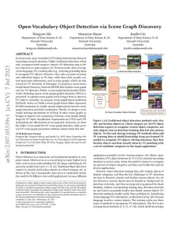 Open-Vocabulary Object Detection via Scene Graph Discovery