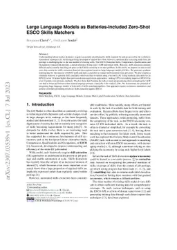 Large Language Models as Batteries-Included Zero-Shot ESCO Skills
  Matchers