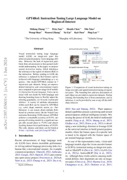 GPT4RoI: Instruction Tuning Large Language Model on Region-of-Interest
