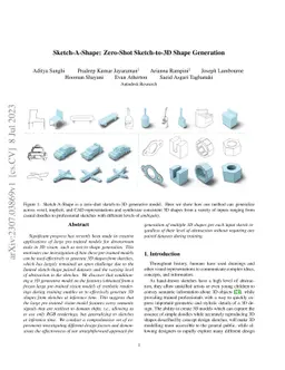 Sketch-A-Shape: Zero-Shot Sketch-to-3D Shape Generation