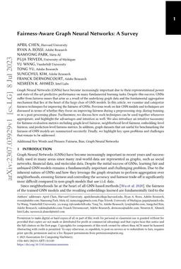 Fairness-Aware Graph Neural Networks: A Survey