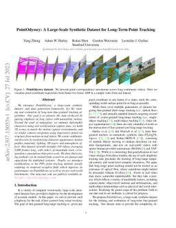 PointOdyssey: A Large-Scale Synthetic Dataset for Long-Term Point
  Tracking