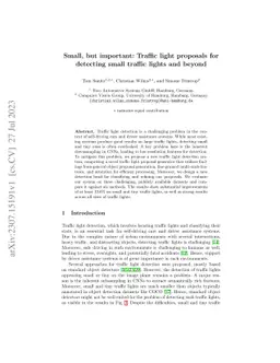 Small, but important: Traffic light proposals for detecting small
  traffic lights and beyond
