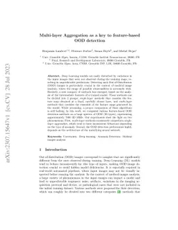 Multi-layer Aggregation as a key to feature-based OOD detection