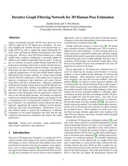 Iterative Graph Filtering Network for 3D Human Pose Estimation
