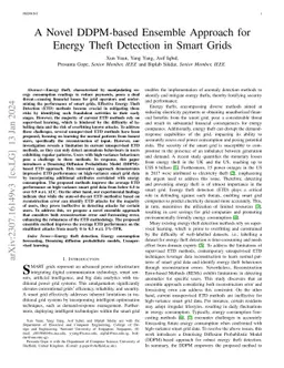 A Novel DDPM-based Ensemble Approach for Energy Theft Detection in Smart
  Grids