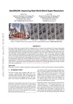 StarSRGAN: Improving Real-World Blind Super-Resolution