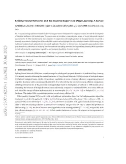 Spiking Neural Networks and Bio-Inspired Supervised Deep Learning: A
  Survey