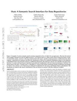 Olio: A Semantic Search Interface for Data Repositories