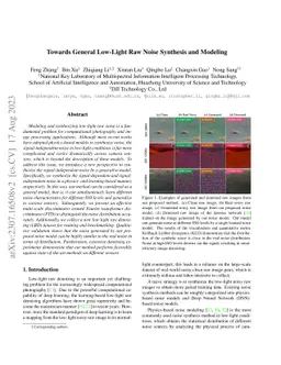 Towards General Low-Light Raw Noise Synthesis and Modeling