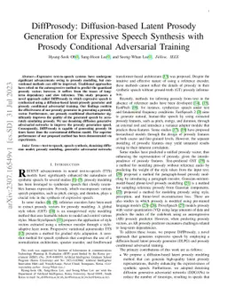 DiffProsody: Diffusion-based Latent Prosody Generation for Expressive
  Speech Synthesis with Prosody Conditional Adversarial Training