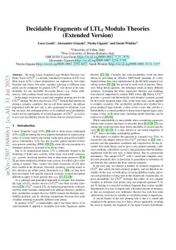 Decidable Fragments of LTLf Modulo Theories (Extended Version)