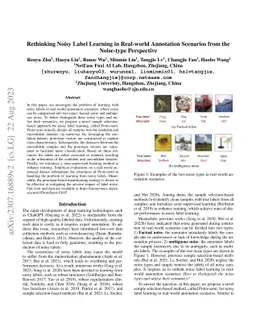Rethinking Noisy Label Learning in Real-world Annotation Scenarios from
  the Noise-type Perspective
