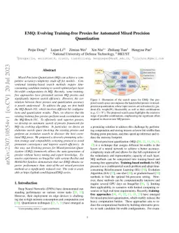 EMQ: Evolving Training-free Proxies for Automated Mixed Precision
  Quantization