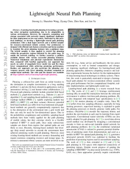 Lightweight Neural Path Planning