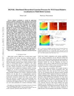 HGP-RL: Distributed Hierarchical Gaussian Processes for Wi-Fi-based
  Relative Localization in Multi-Robot Systems