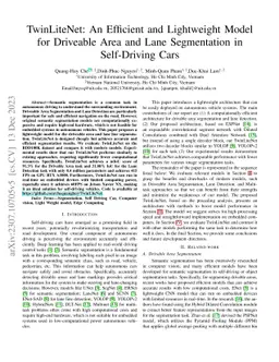 TwinLiteNet: An Efficient and Lightweight Model for Driveable Area and
  Lane Segmentation in Self-Driving Cars