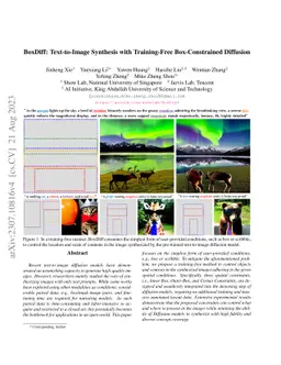 BoxDiff: Text-to-Image Synthesis with Training-Free Box-Constrained
  Diffusion