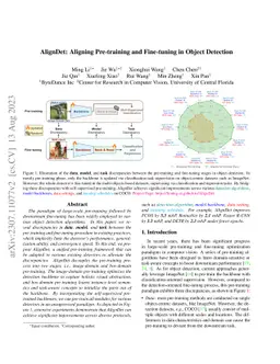 AlignDet: Aligning Pre-training and Fine-tuning in Object Detection