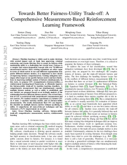 Towards Better Fairness-Utility Trade-off: A Comprehensive
  Measurement-Based Reinforcement Learning Framework