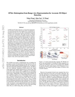 R2Det: Redemption from Range-view for Accurate 3D Object Detection