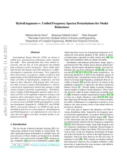 HybridAugment++: Unified Frequency Spectra Perturbations for Model
  Robustness