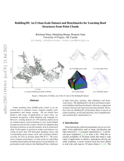 Building3D: An Urban-Scale Dataset and Benchmarks for Learning Roof
  Structures from Point Clouds