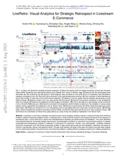 LiveRetro: Visual Analytics for Strategic Retrospect in Livestream
  E-Commerce
