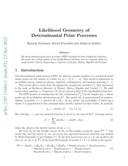 Likelihood Geometry of Determinantal Point Processes