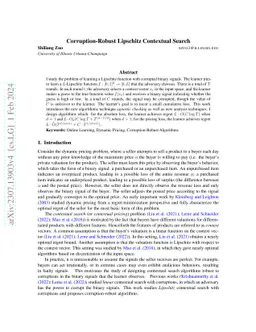Corruption-Robust Lipschitz Contextual Search