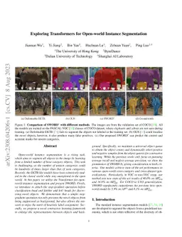 Exploring Transformers for Open-world Instance Segmentation