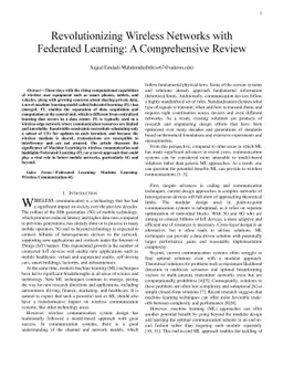 Revolutionizing Wireless Networks with Federated Learning: A Comprehensive Review