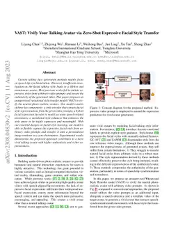 VAST: Vivify Your Talking Avatar via Zero-Shot Expressive Facial Style
  Transfer
