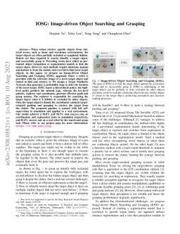 IOSG: Image-driven Object Searching and Grasping