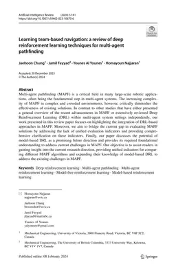 Learning Team-Based Navigation: A Review of Deep Reinforcement Learning
  Techniques for Multi-Agent Pathfinding