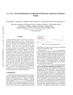 TrajPAC: Towards Robustness Verification of Pedestrian Trajectory
  Prediction Models