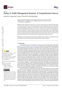 Safety in Traffic Management Systems: A Comprehensive Survey